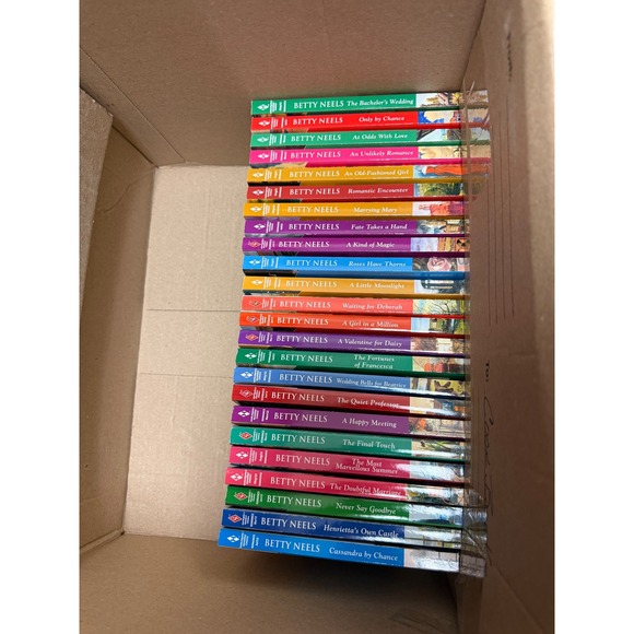 Harlequin Other - Betty Neels Harlequin Romance Book Lot 24 Vintage Paperback Novels Set
